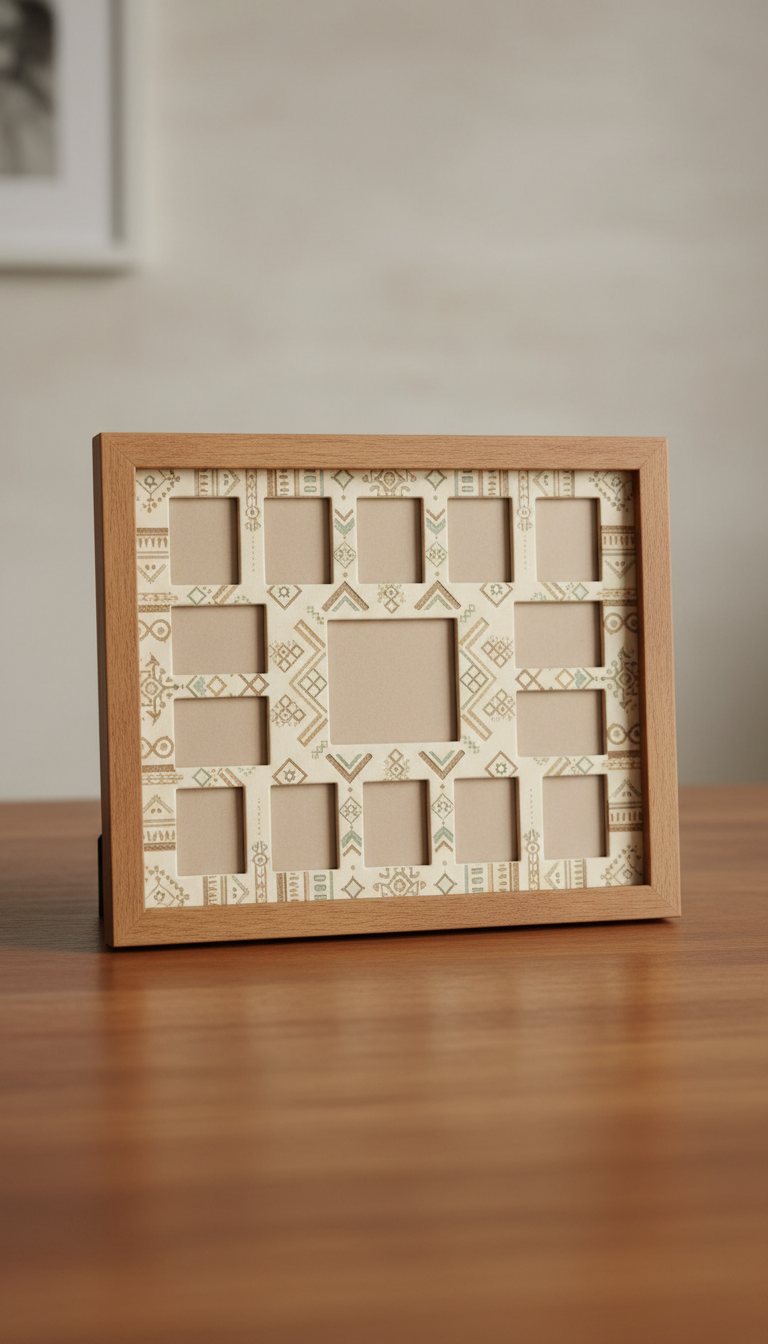 School-Year Photo Frame with Timeline
